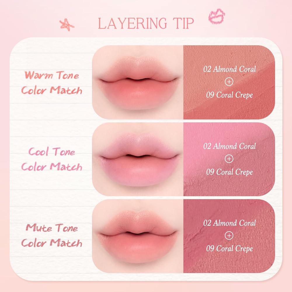Dasique Blur Lip Pencil Mood - Velvet Matte Color with Subtle Lip Enhancement