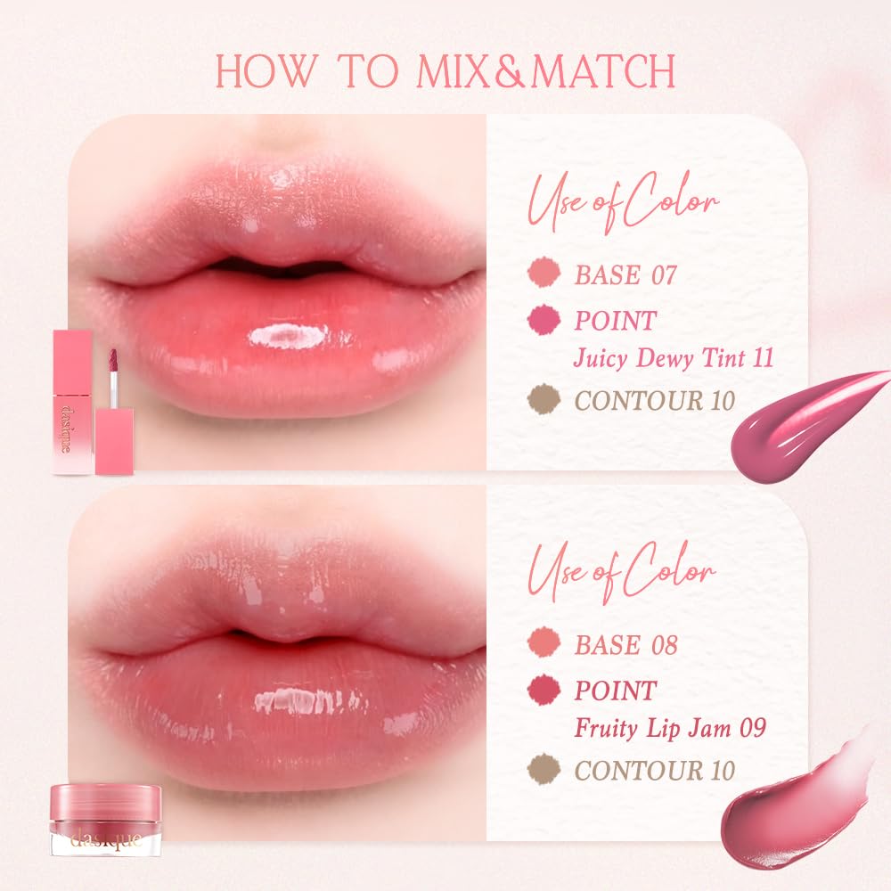 Dasique Blur Lip Pencil Mood - Velvet Matte Color with Subtle Lip Enhancement