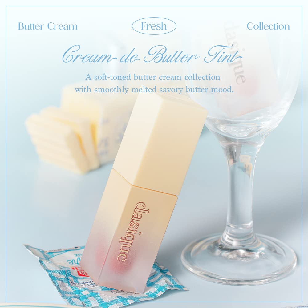 dasique Cream de butter Tint #03 Caramel Brick – Vegan, Cruelty-Free, Creamy Matte Finish