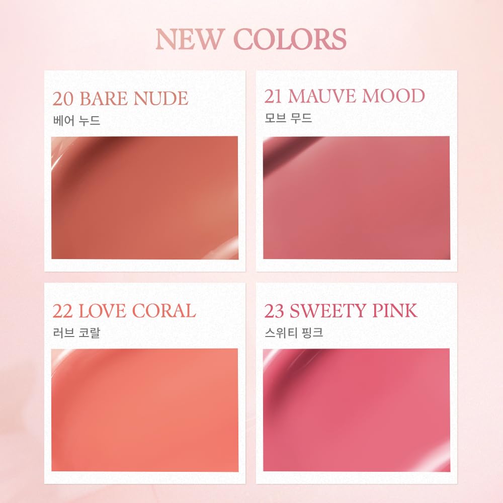 dasique Juicy Dewy Tint Mauve Mood #21 | Lightweight Moisturizing Lip Stain | Vegan & Cruelty-Free | K-Beauty
