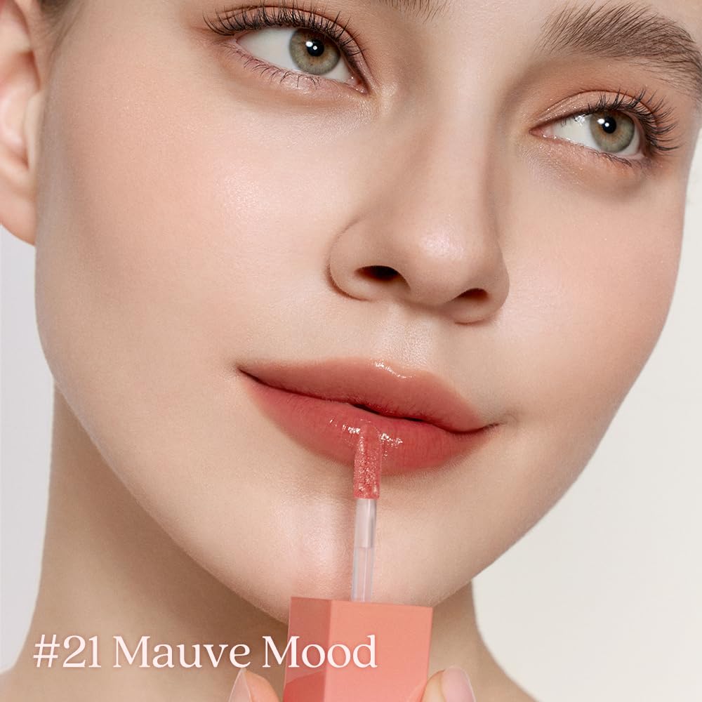 dasique Juicy Dewy Tint Mauve Mood #21 | Lightweight Moisturizing Lip Stain | Vegan & Cruelty-Free | K-Beauty