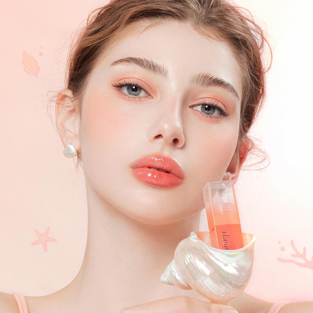 Dasique Juicy Dewy Tint Orange Coke – Lightweight Glossy Lip Tint (0.12 oz) | Vegan & Cruelty-Free