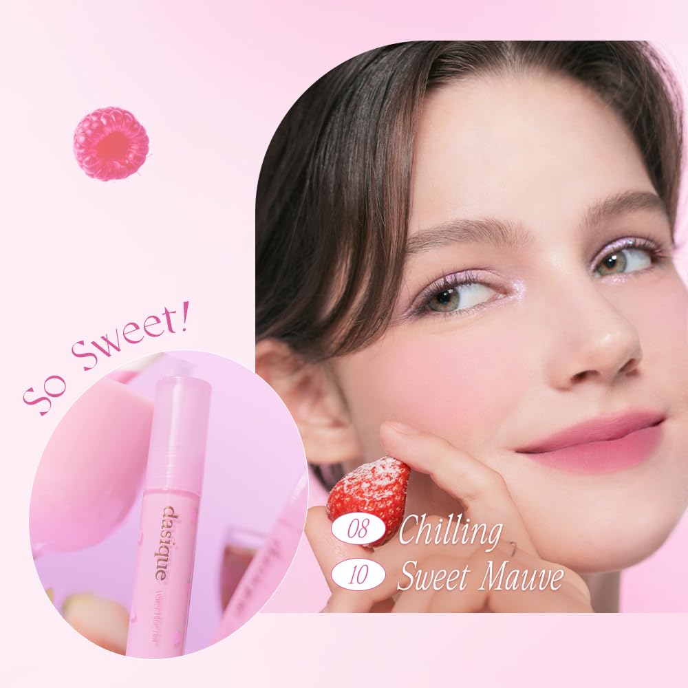 dasique Water Blur Tint #09 Very Berry | Berry Smoothie Collection | Vegan & Cruelty-Free Lip Tint