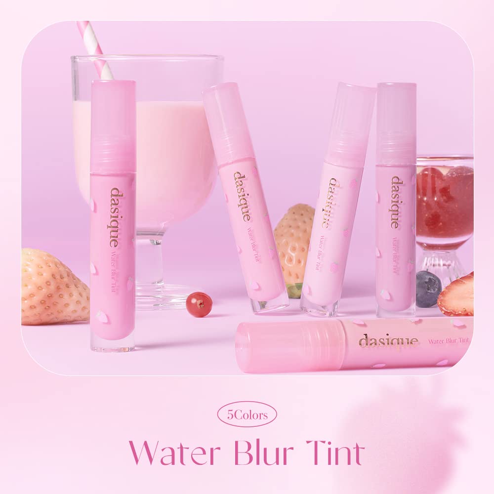 dasique Water Blur Tint #09 Very Berry | Berry Smoothie Collection | Vegan & Cruelty-Free Lip Tint