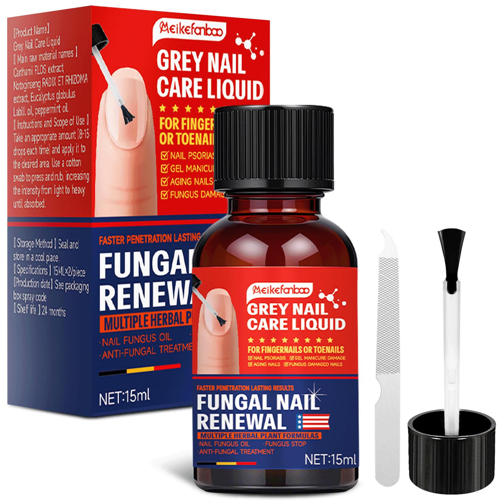 Datunsu Multi-Purpose Nail Repair with Tea Tree Oil | Nail Care Solution for Discolored & Damaged Nails (1 PCS)