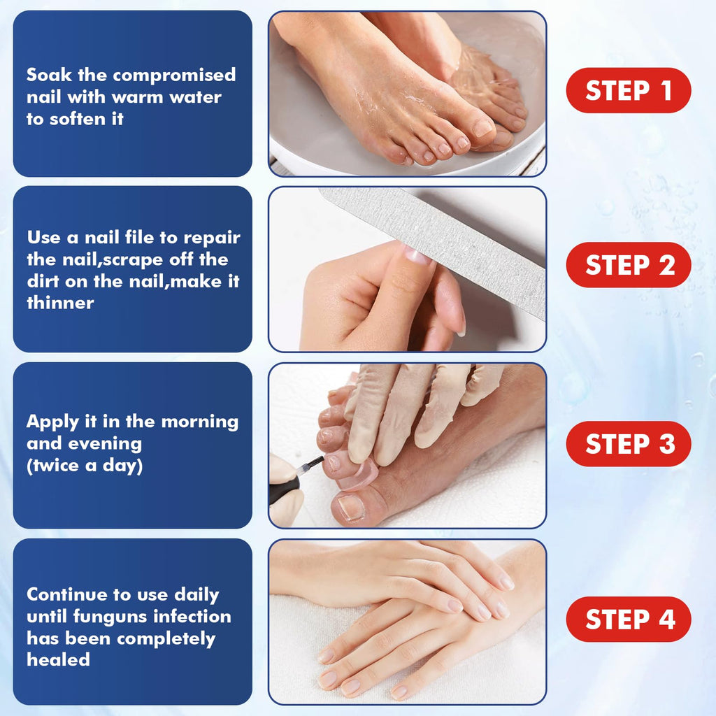 Datunsu Multi-Purpose Nail Repair with Tea Tree Oil | Nail Care Solution for Discolored & Damaged Nails (1 PCS)