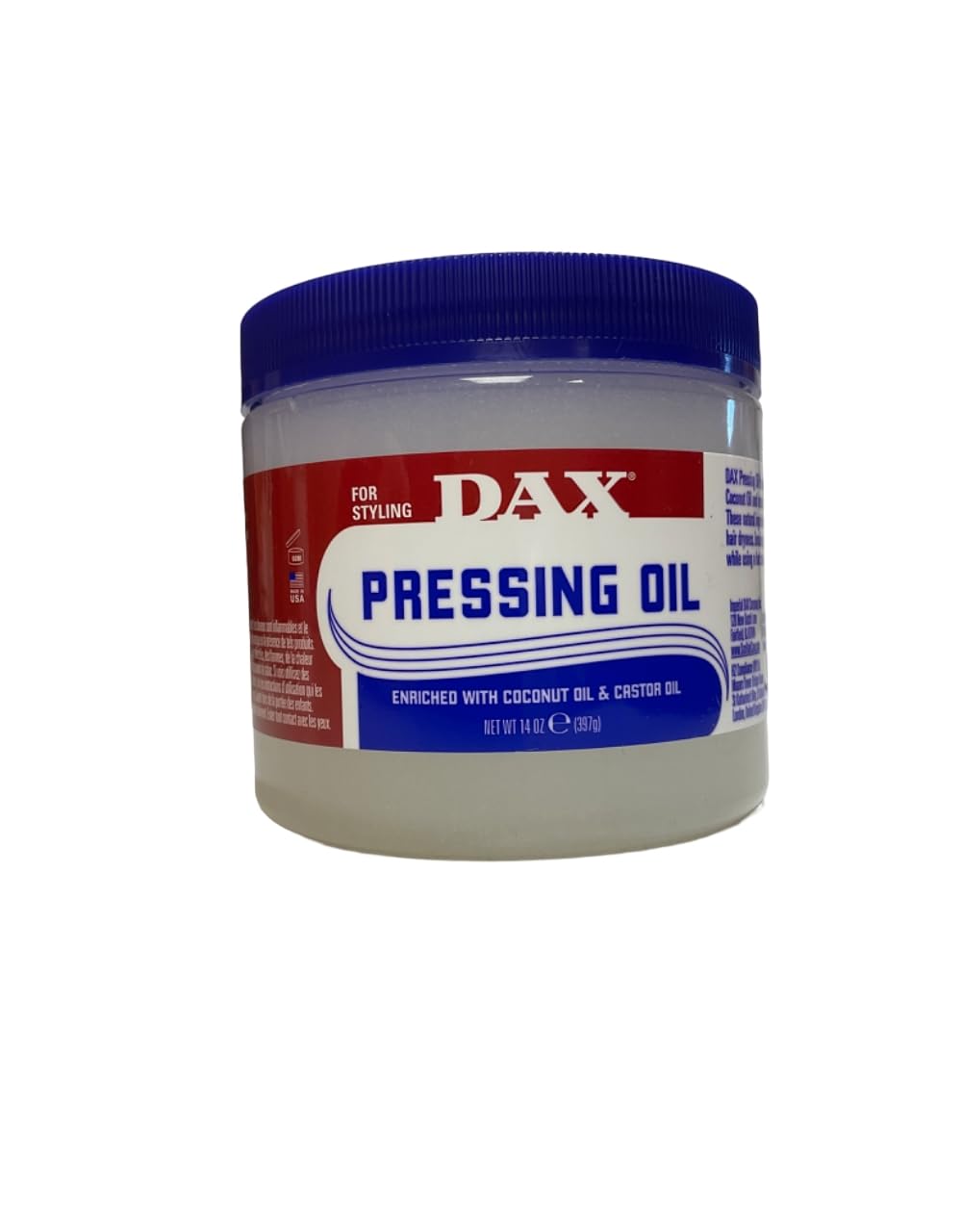 DAX Pressing Oil 14 Ounce Jar (414 ml) – 2 Pack | General Purpose Lubricant for Tools & Equipment
