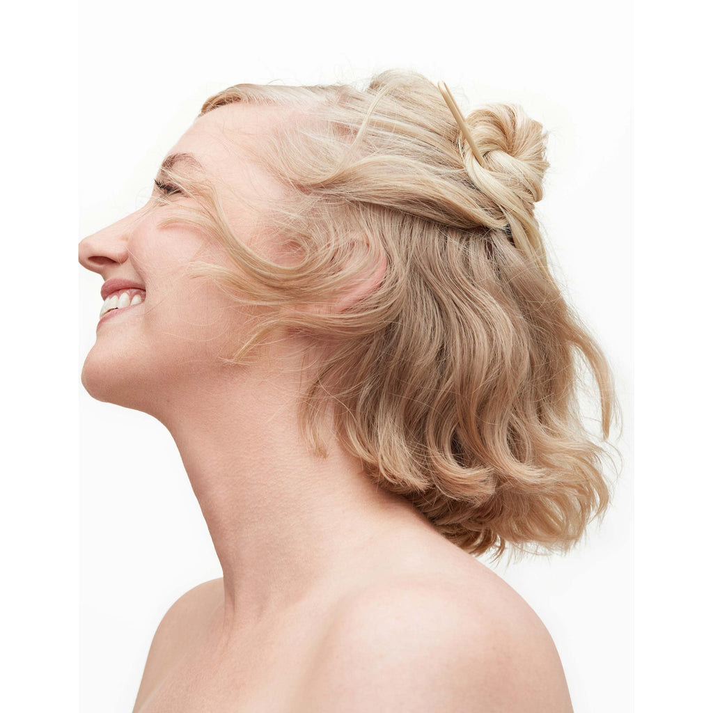 Day Rate Beauty Petite Power Pin Prosecco – 5.5-Inch U-Shaped Hair Pin for Buns & Updos (Made in USA)