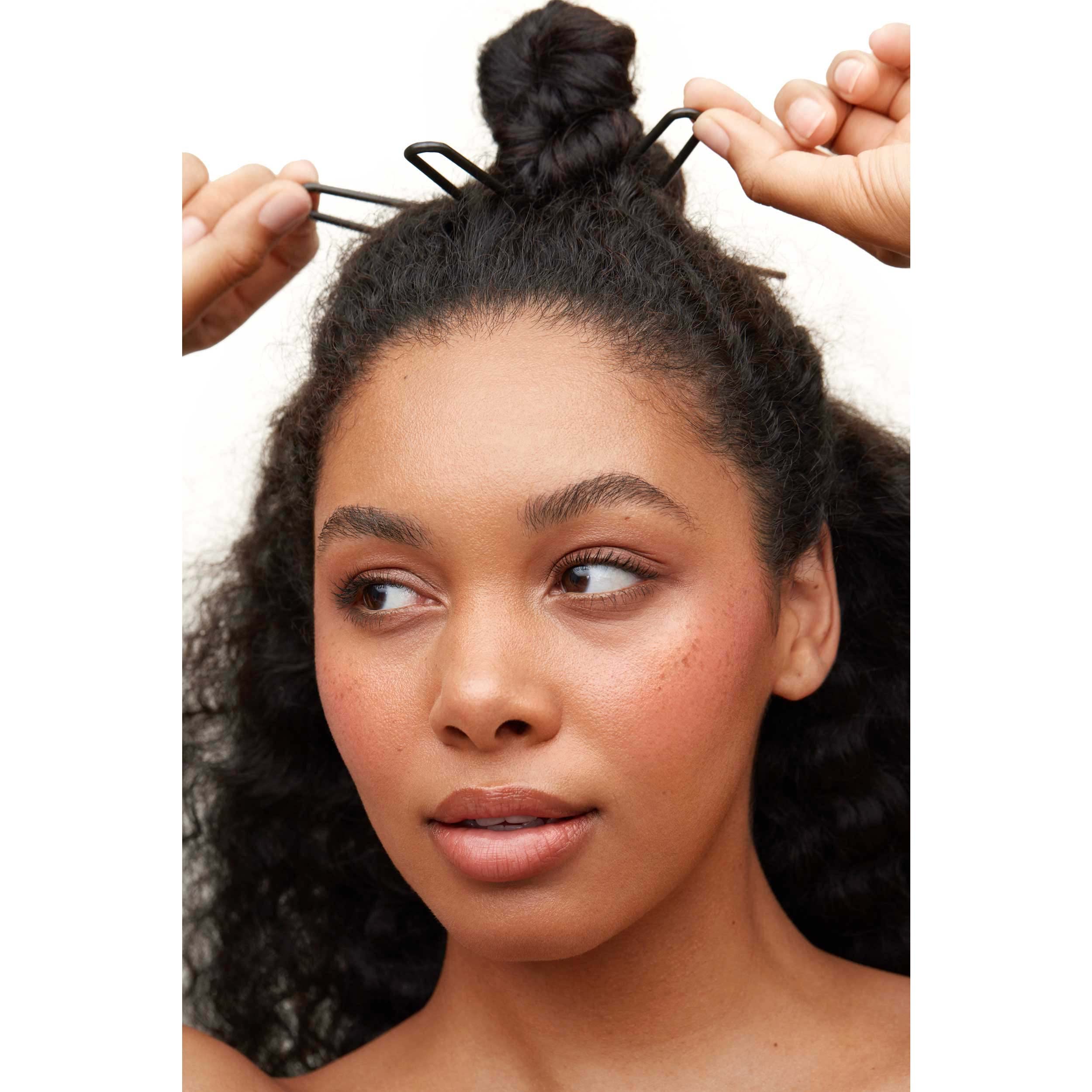 Day Rate Beauty Petite Power Pin Prosecco – 5.5-Inch U-Shaped Hair Pin for Buns & Updos (Made in USA)