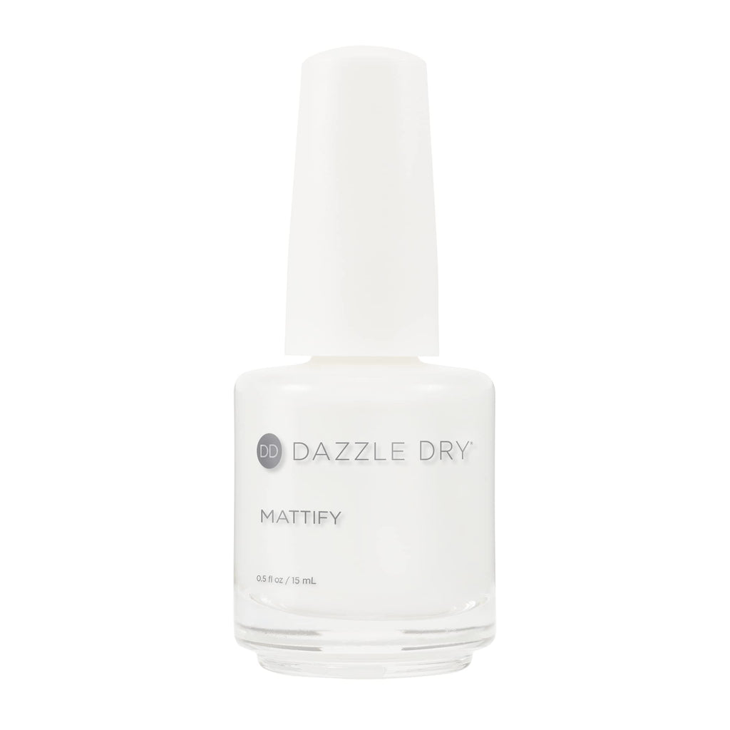 Dazzle Dry Step 4 Mattify Top Coat – Fast Drying Matte Finish 0.5 oz (15 ml)