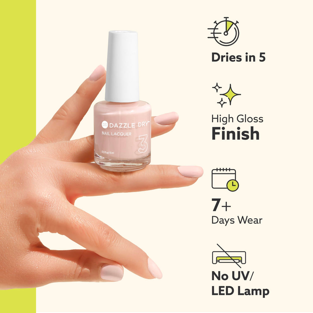Dazzle Dry Step 4 Mattify Top Coat – Fast Drying Matte Finish 0.5 oz (15 ml)