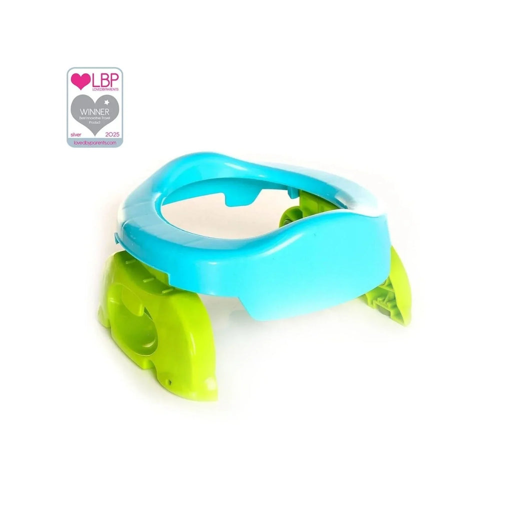 baby plus Portable Potty with Wipes & Disposable Nappy Bags