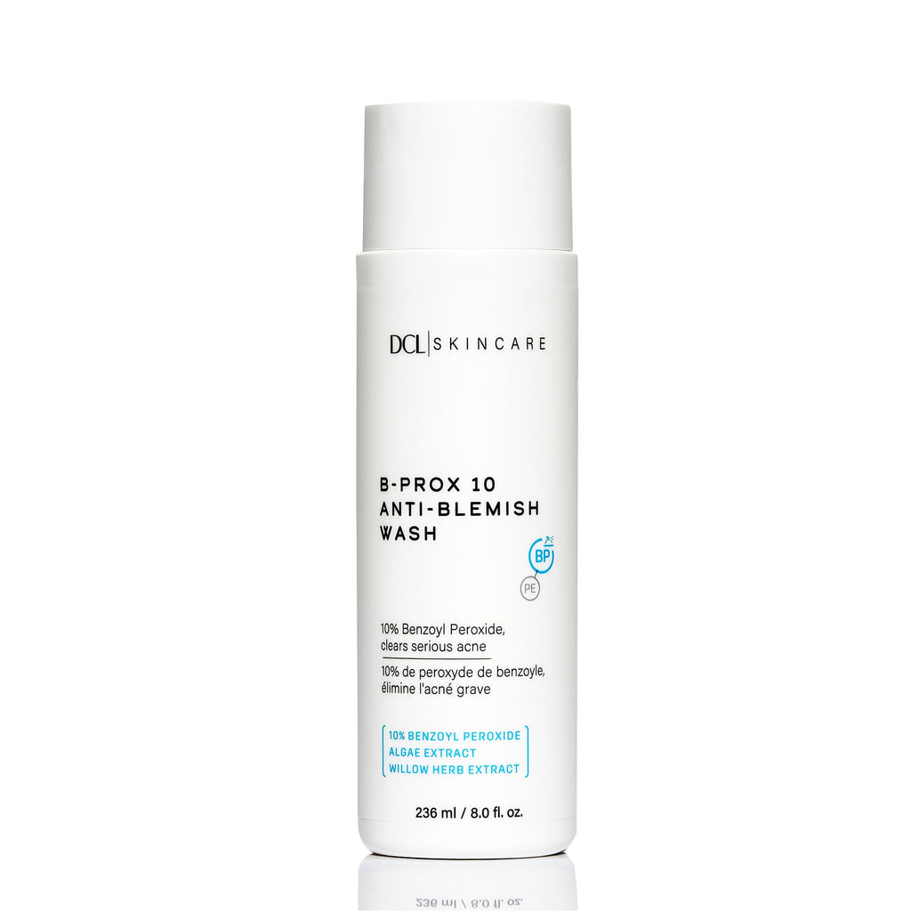 DCL Skincare B Prox Acne Treatment Cleanser — 10% Benzoyl Peroxide, Maximum Strength