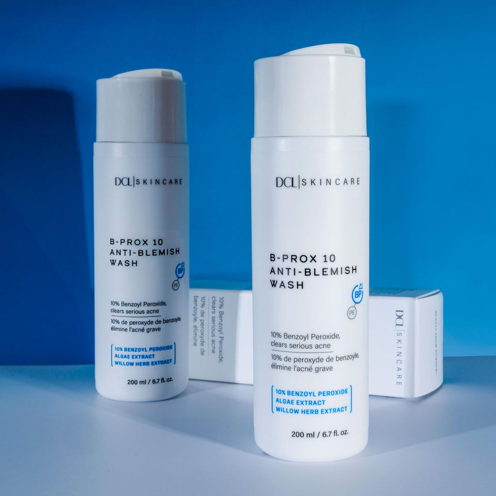 DCL Skincare B Prox Acne Treatment Cleanser — 10% Benzoyl Peroxide, Maximum Strength