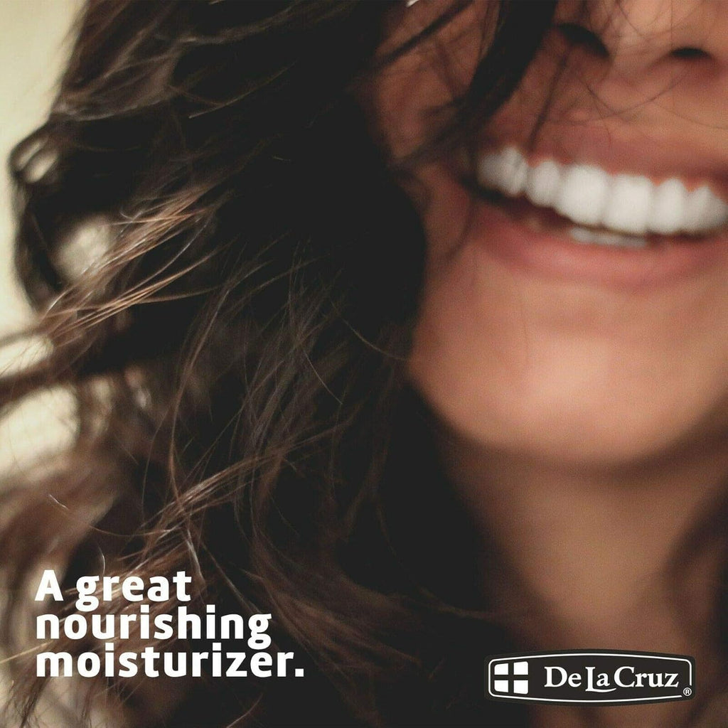 De La Cruz Pure Olive Oil – Natural Expeller Pressed Oil for Hair & Skin (8 oz)