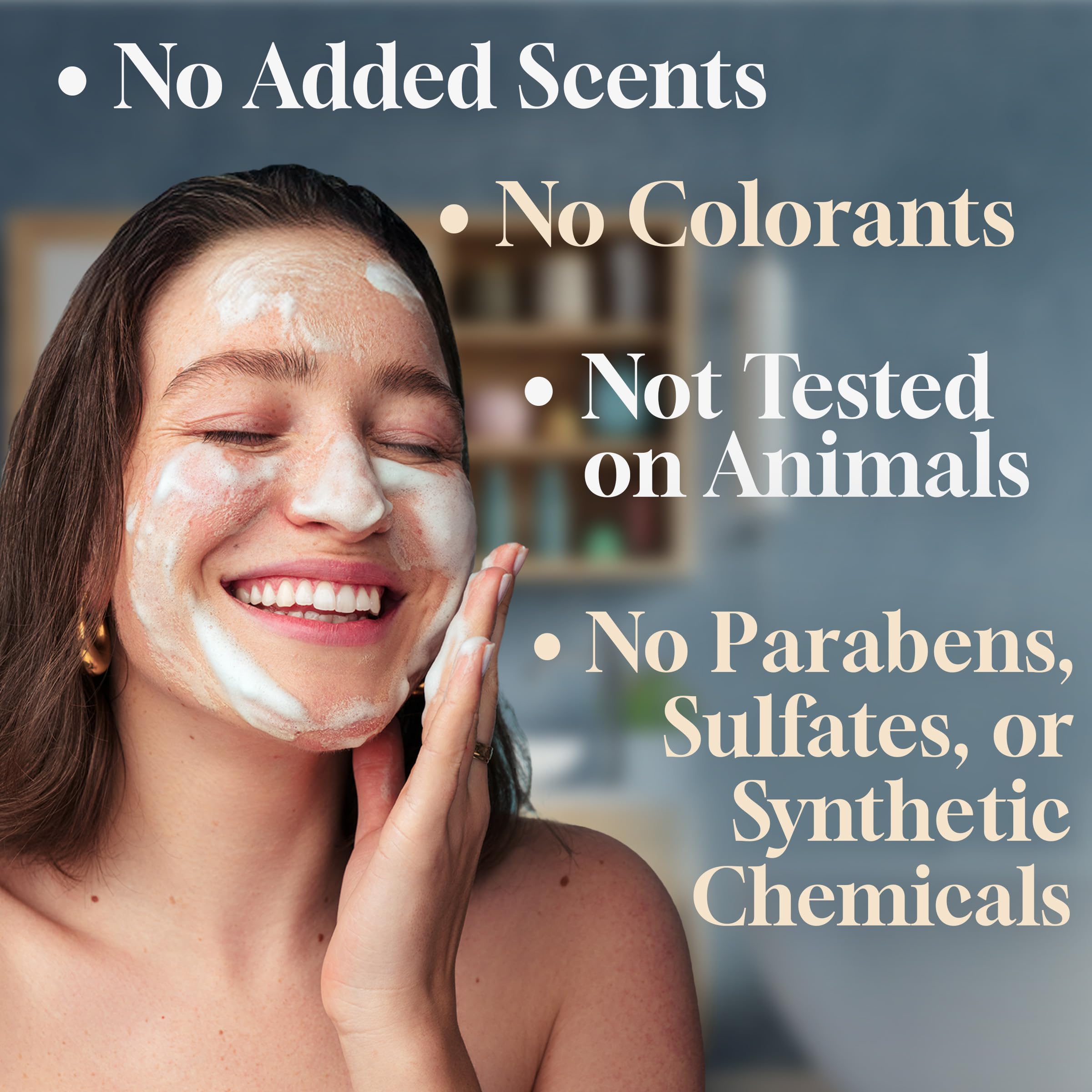 Dead Sea Warehouse COMBO Facial Care Bar - Handmade Mud & Salt Soap for Combination Skin | 3.5 oz | 4 Pack
