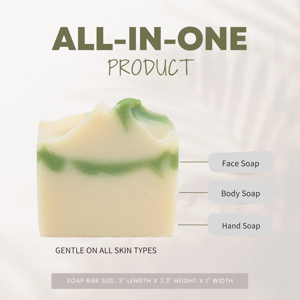 Dear Venus Bamboo Bergamot Soap Bar – Handcrafted 4.2oz, Vegan & Cruelty‑Free, Made in USA