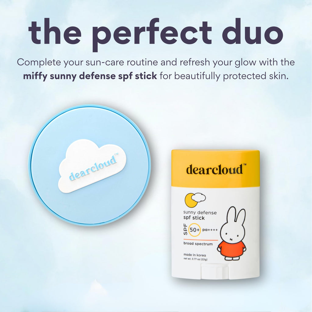 dearcloud Dear Sun Perfecting SPF Cushion – Color-Adapting Korean Sunscreen SPF 50+