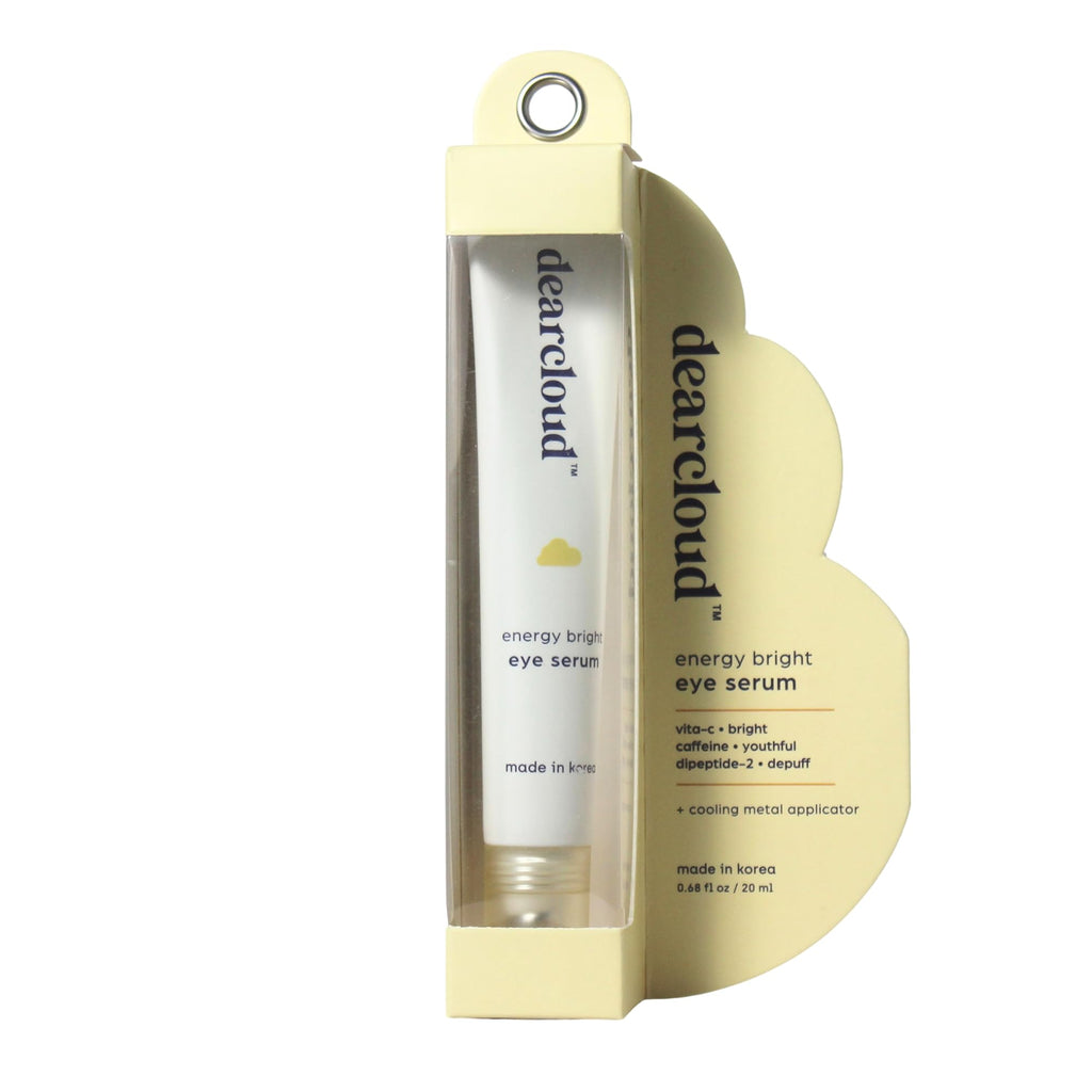 dearcloud Energy Eye Serum – Vitamin C + Dipeptide-2 for Puffiness & Dark Circles | Korean Skincare