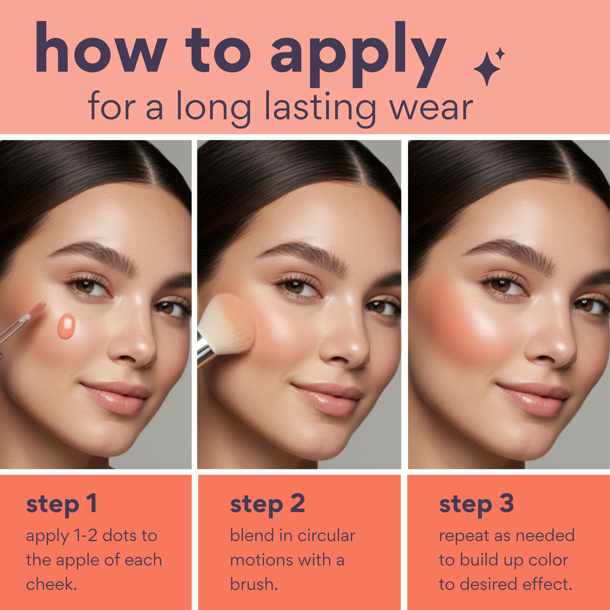 Dearcloud Gentle Crush Serum Blush – Peaches | Hydrating Liquid Blush with Hyaluronic Acid