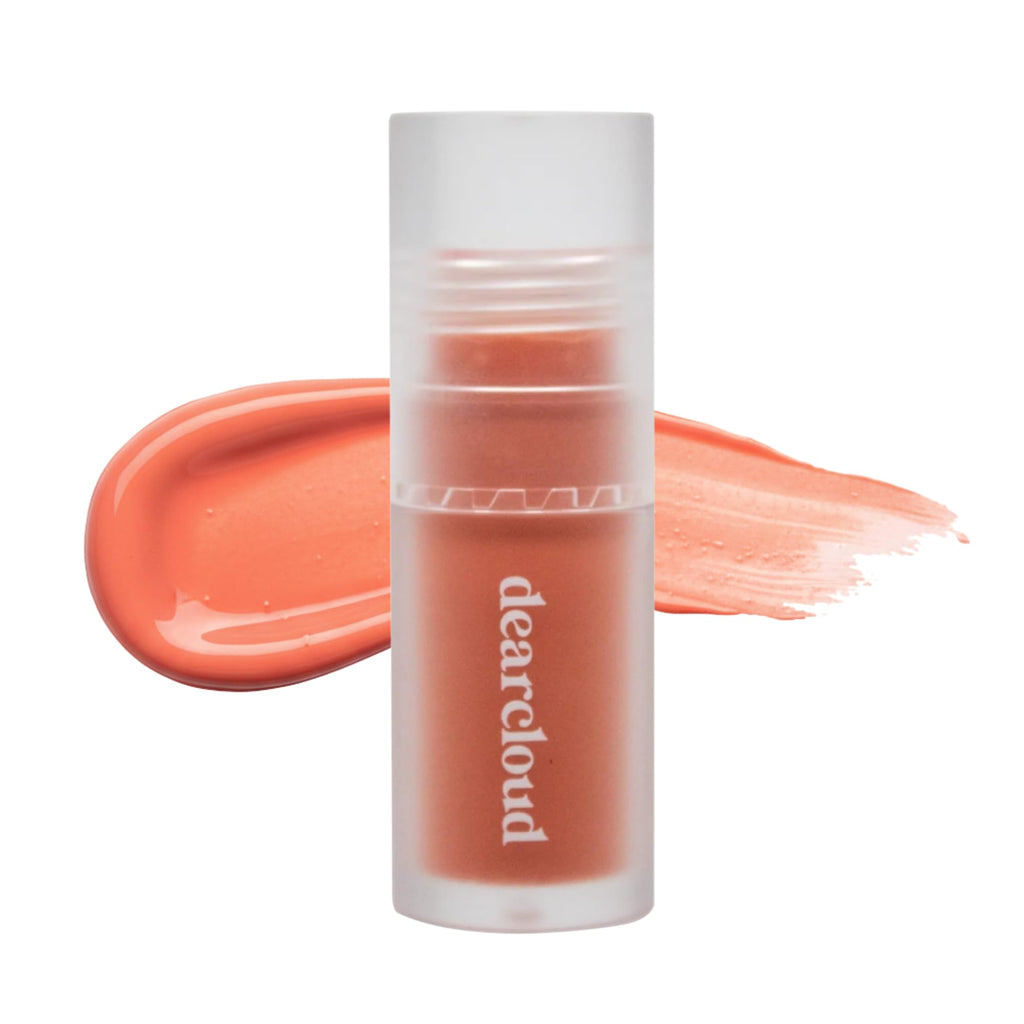 Dearcloud Gentle Crush Serum Blush – Peaches | Hydrating Liquid Blush with Hyaluronic Acid