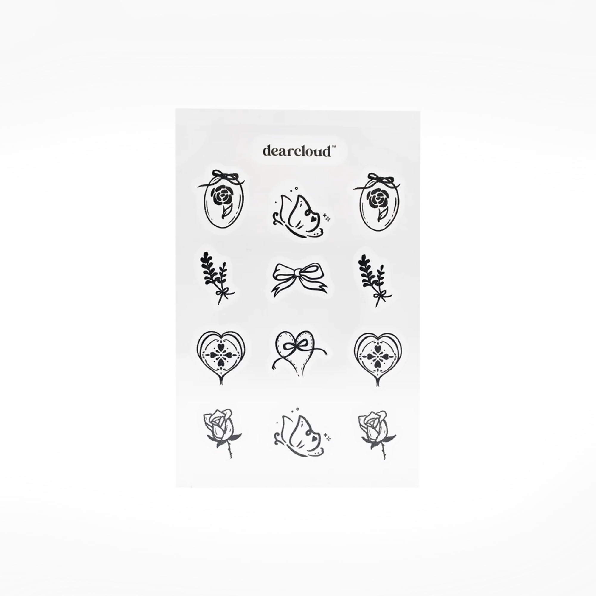 dearcloud Hydrocolloid Blemish Patches – 36 Count with Niacinamide, Cica & Salicylic Acid | Vegan & Fragrance-Free (Clearly Coquette)