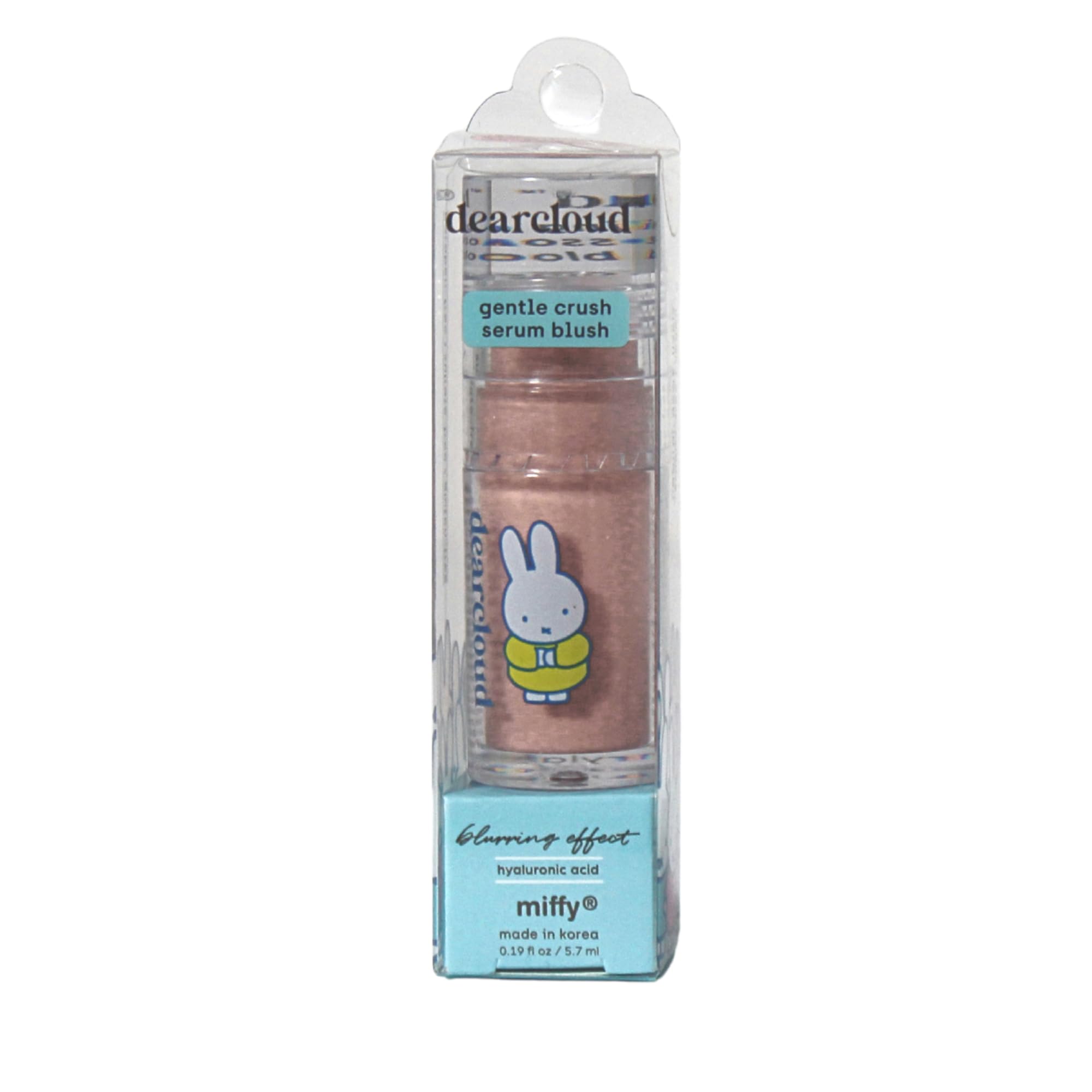 Dearcloud Miffy Gentle Crush Serum Blush – Hydrating Liquid Blush with Hyaluronic Acid | Korean Beauty Makeup