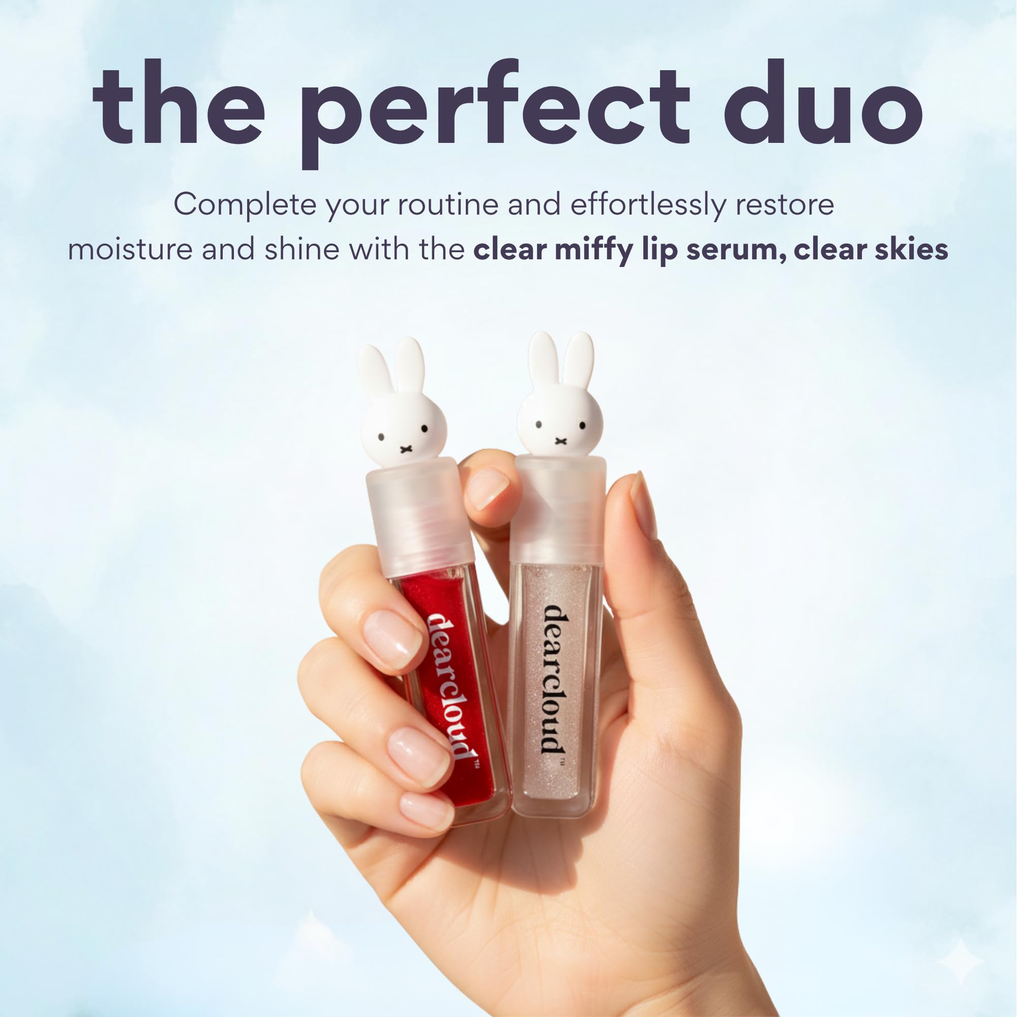 Miffy Lip Serum Jelly by Dearcloud – Hydration & Shine Tint (Dear Bun)