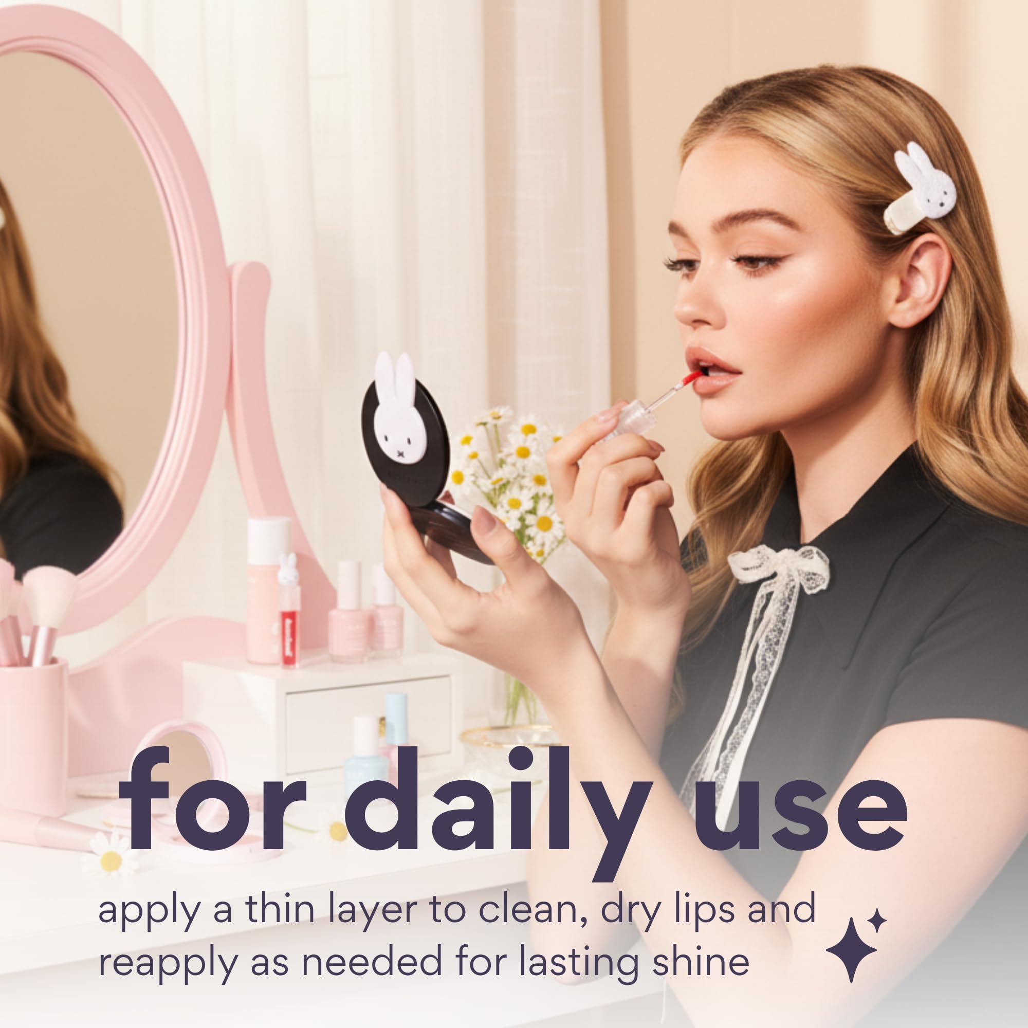 Miffy Lip Serum Jelly by Dearcloud – Hydration & Shine Tint (Dear Bun)