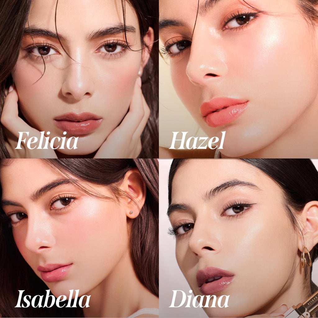 DEARDAHLIA Lip Paradise Sensual Lip Glow Hazle – Weightless Vegan Lipstick