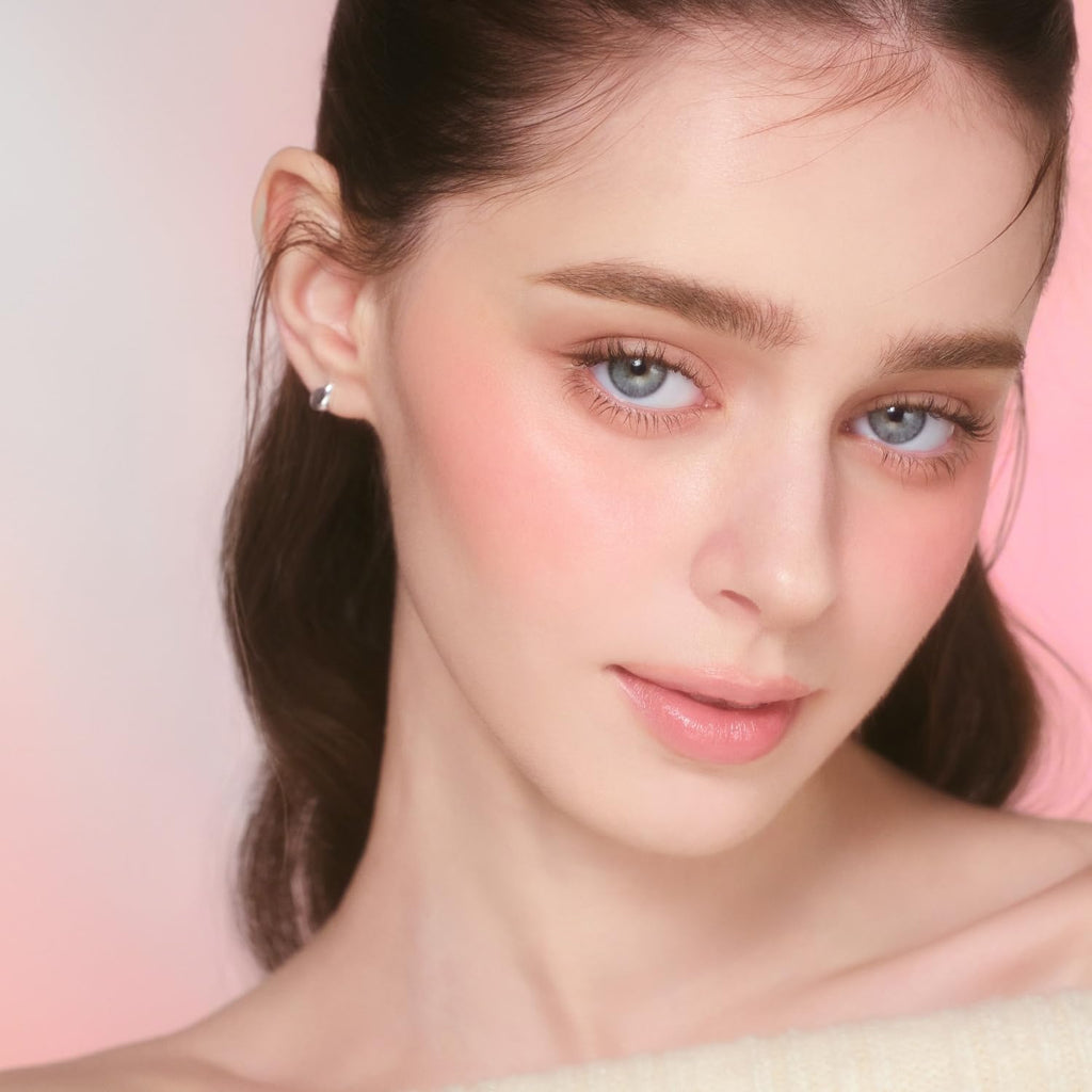 DEARDAHLIA Petal Blur Cream Blush (Peony) – Lightweight, Buildable Vegan Cream-to-Powder Blush