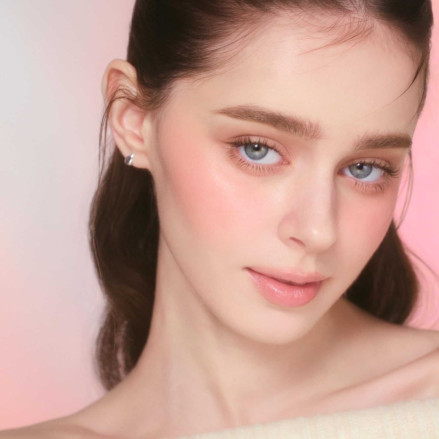 DEARDAHLIA Petal Blur Cream Blush (Peony) – Lightweight, Buildable Vegan Cream-to-Powder Blush