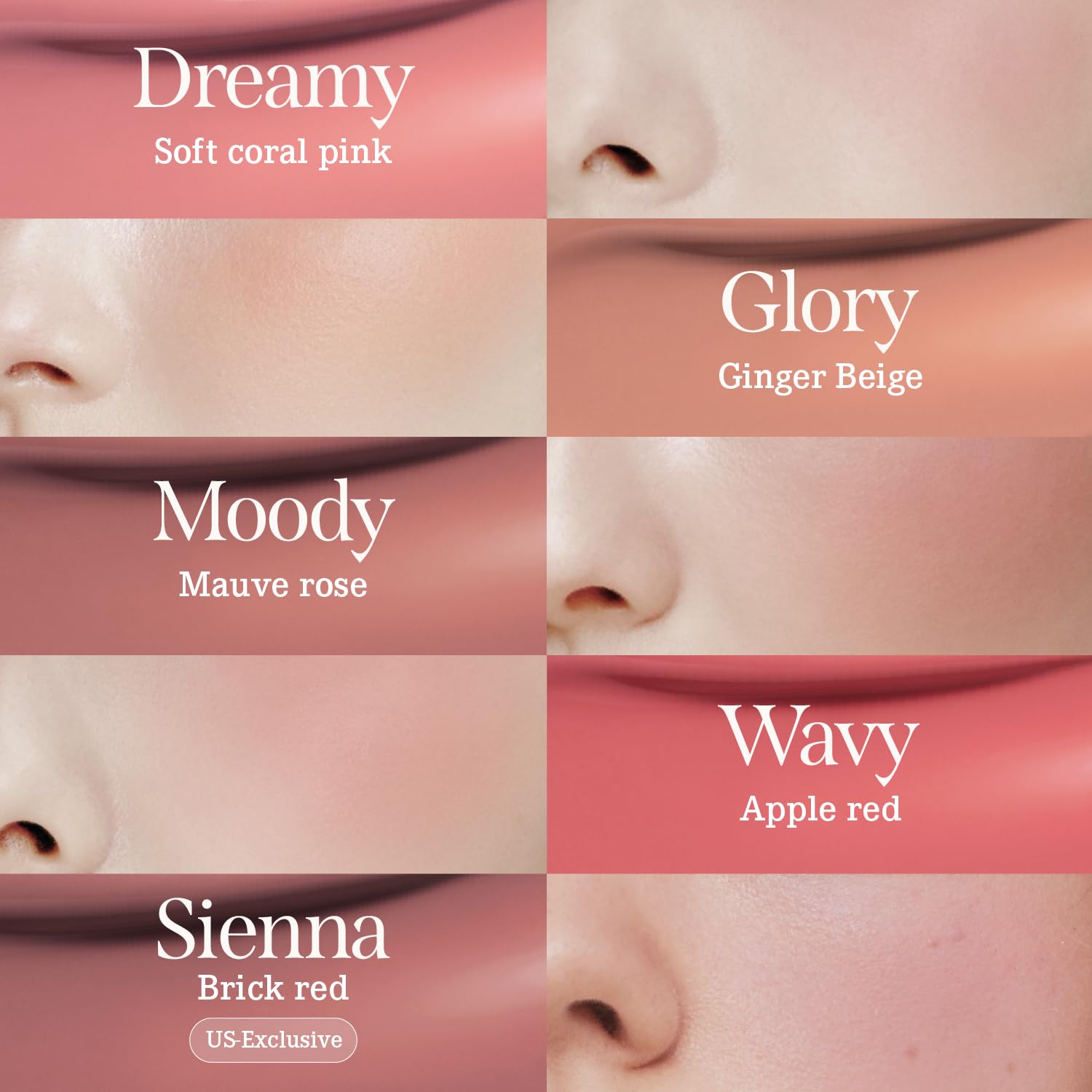DEAR DAHLIA Petal Drop Blush Dreamy – Vegan Liquid Blush, Dewy Buildable Color
