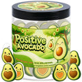 DEARMINE Positive Avocado Jar – 60 Affirmation Cards for Daily Encouragement & Office Joy