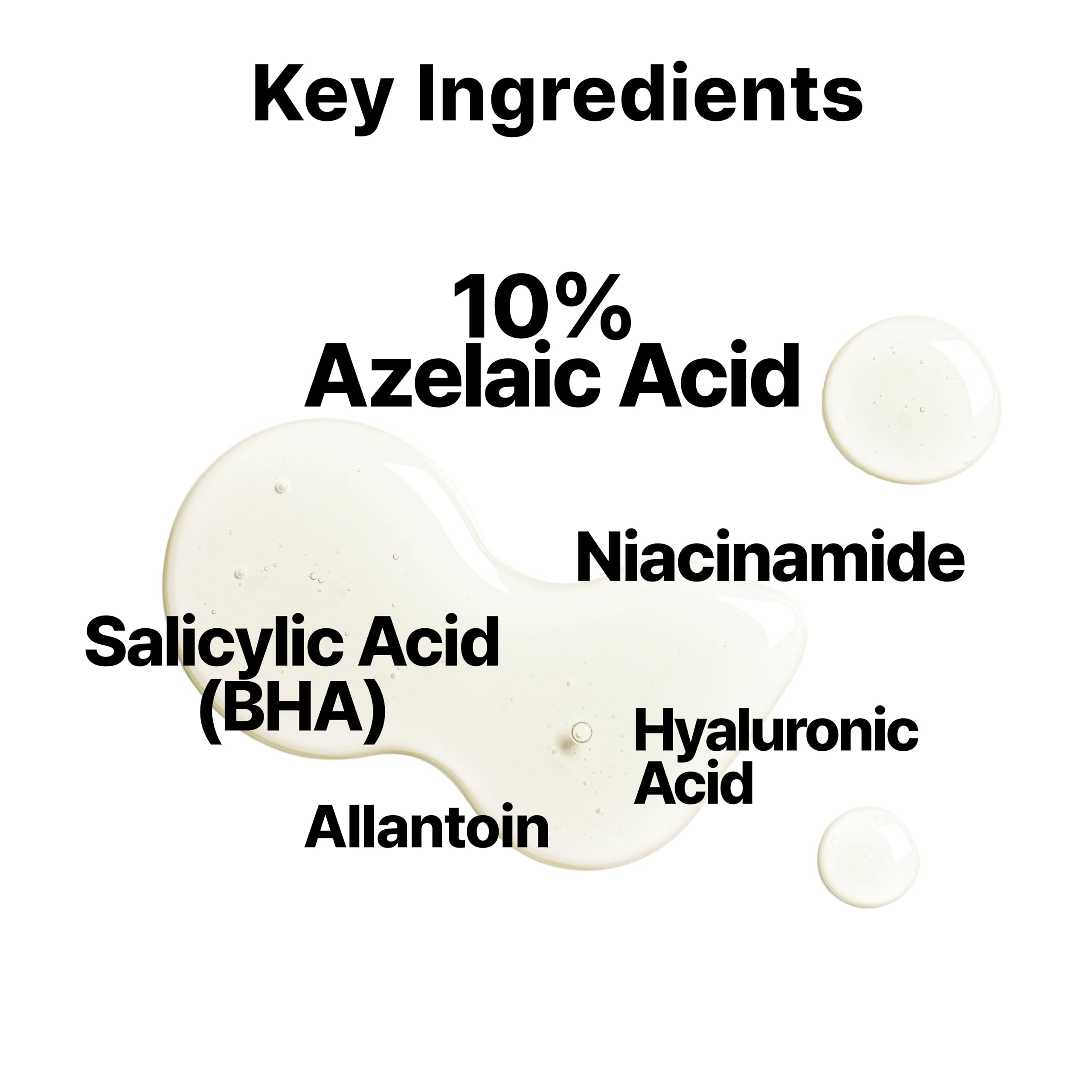 DearMYDEW 10% Azelaic Acid Serum with Niacinamide – Rosacea Relief & Acne Care (1 fl oz)