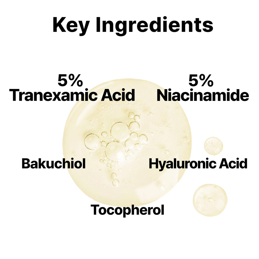 DearMYDEW 5% Tranexamic Acid Serum with 5% Niacinamide & Bakuchiol | Dark Spot Corrector
