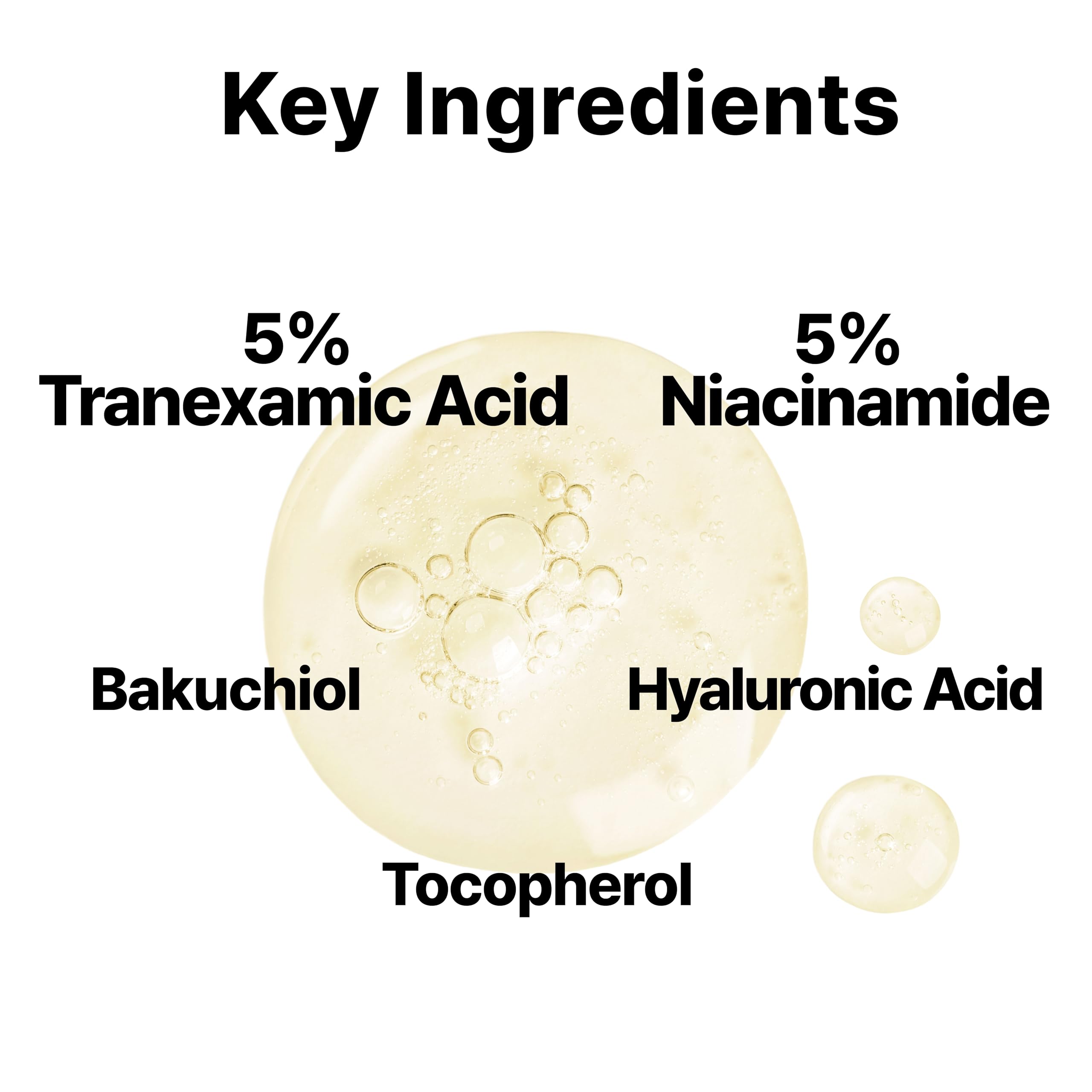 DearMYDEW 5% Tranexamic Acid Serum with 5% Niacinamide & Bakuchiol | Dark Spot Corrector