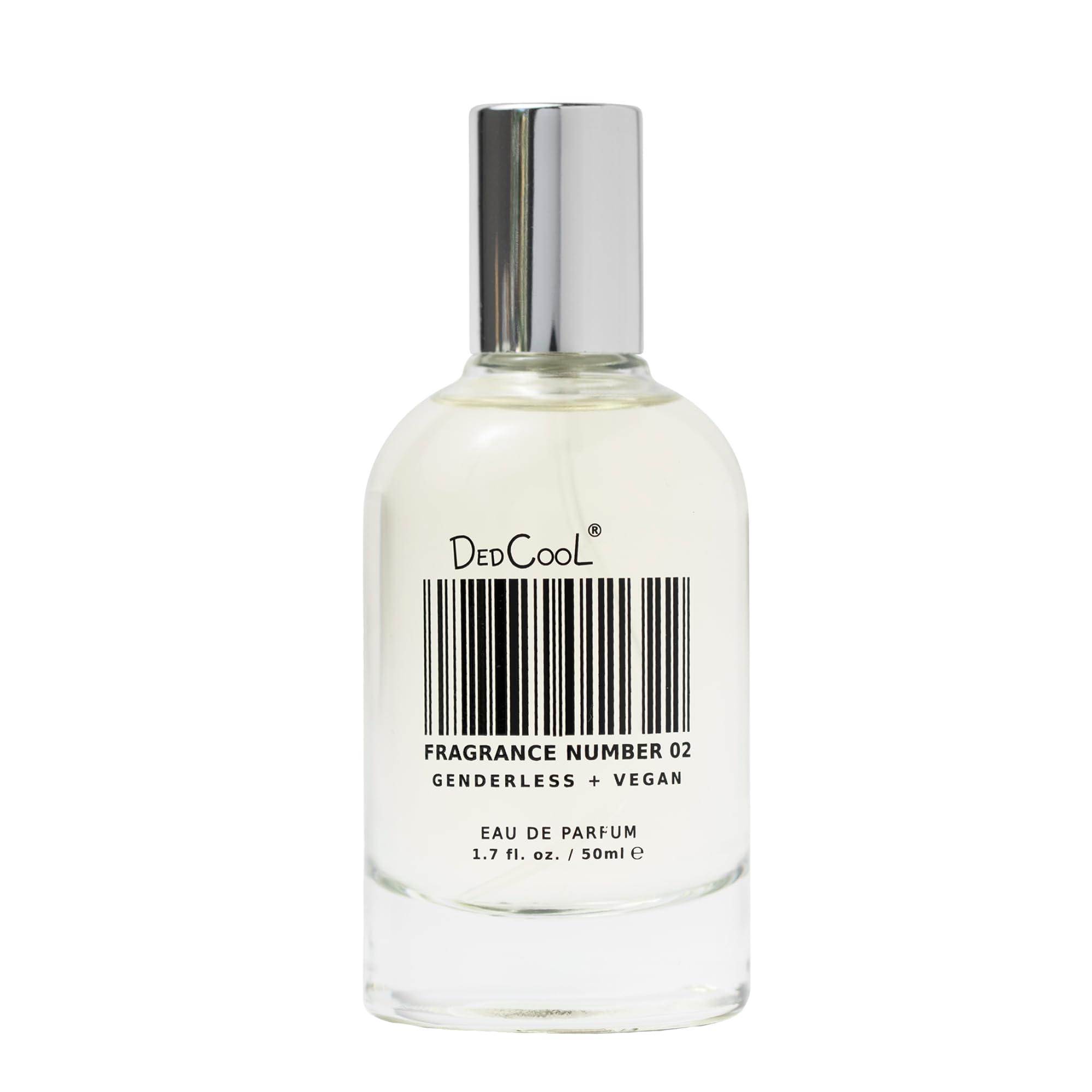 DedCool Eau de Parfum (Fragrance 02) – 1.7 fl oz | Sandalwood, Juniper, Green Floral | Vegan & Non-Toxic
