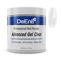 DeEnti Acrylic Nail Powder - 4oz Bubble-Free Clear Gel | Professional Grade for Overlays, Extensions & Nail Art