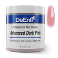 DeEnti Acrylic Nail Powder Dark Pink 4oz – Professional Grade Bubble-Free, Long-Lasting for Extensions & Fake Nails