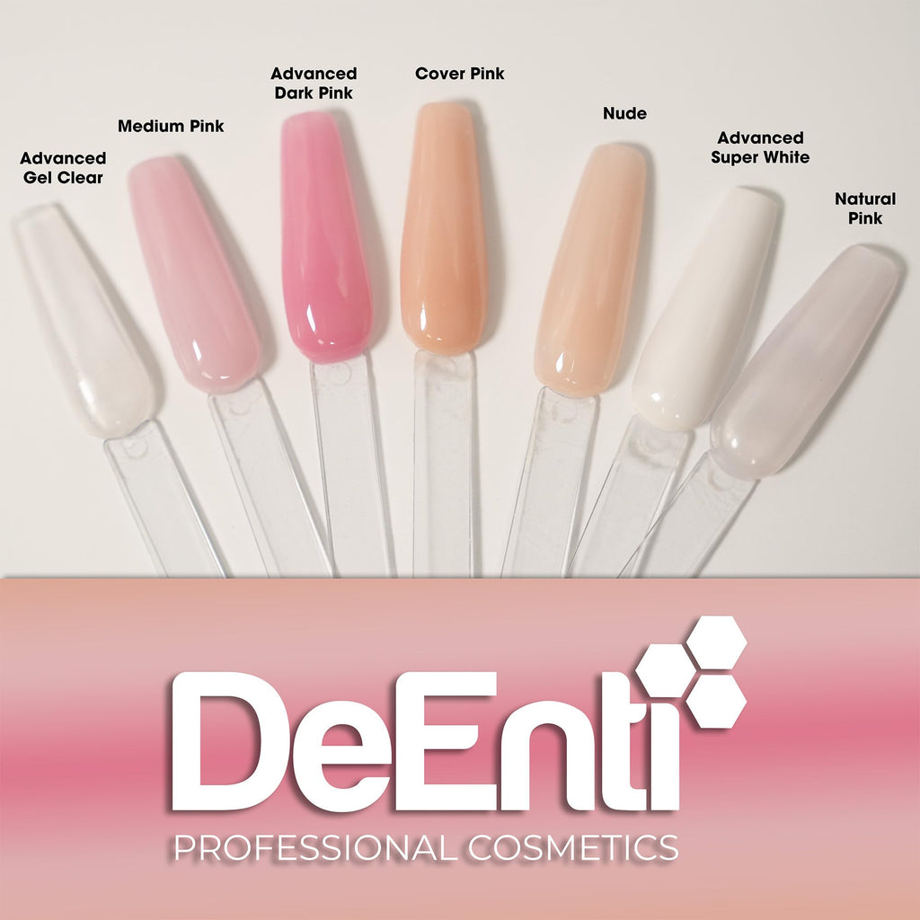 DeEnti Acrylic Nail Powder 4oz Medium Pink | Professional, Bubble-Free & Long-Lasting
