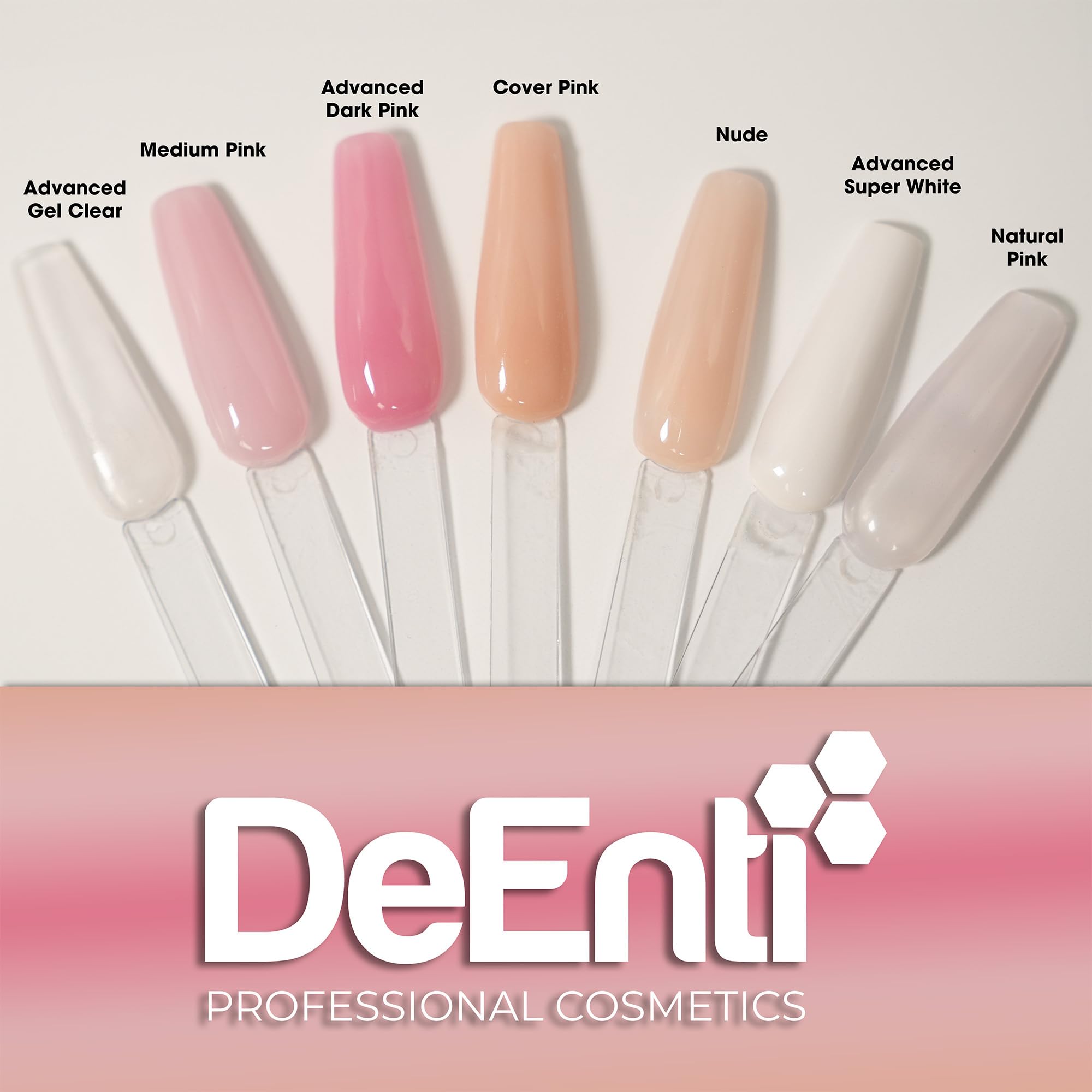 DeEnti Acrylic Nail Powder Dark Pink 4oz – Professional Grade Bubble-Free, Long-Lasting for Extensions & Fake Nails