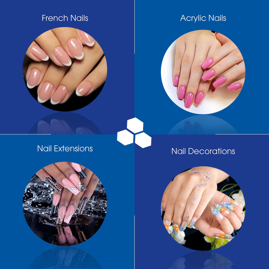 DeEnti Nomma Plus – Professional Liquid Monomer for Acrylic Nails (EMA), 16oz