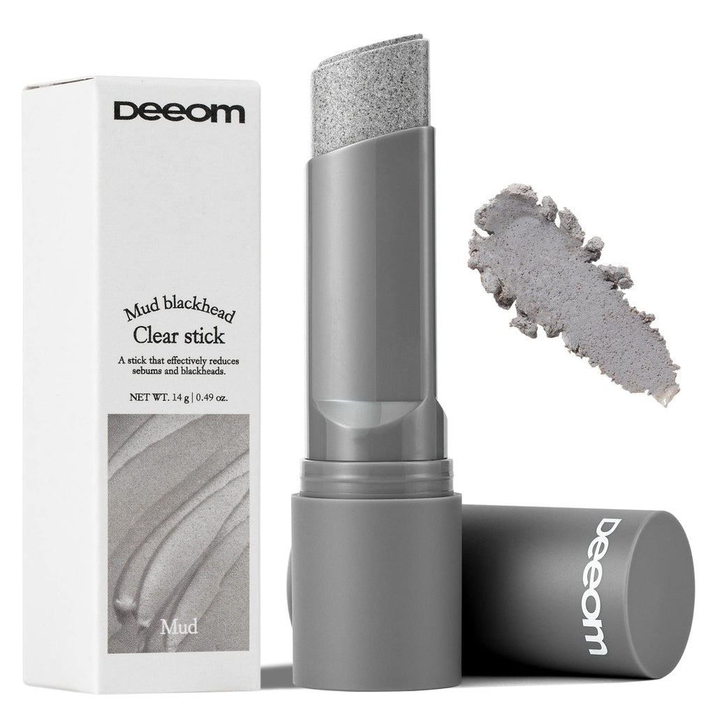 DEEOM Blackhead Remover Stick | Deep Pore Cleansing Charcoal for Blackheads & Whiteheads | 14g