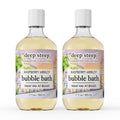 Deep Steep Bubble Bath Raspberry Merlot 17 oz Pack of 2 – Hypoallergenic, Sulfate-Free