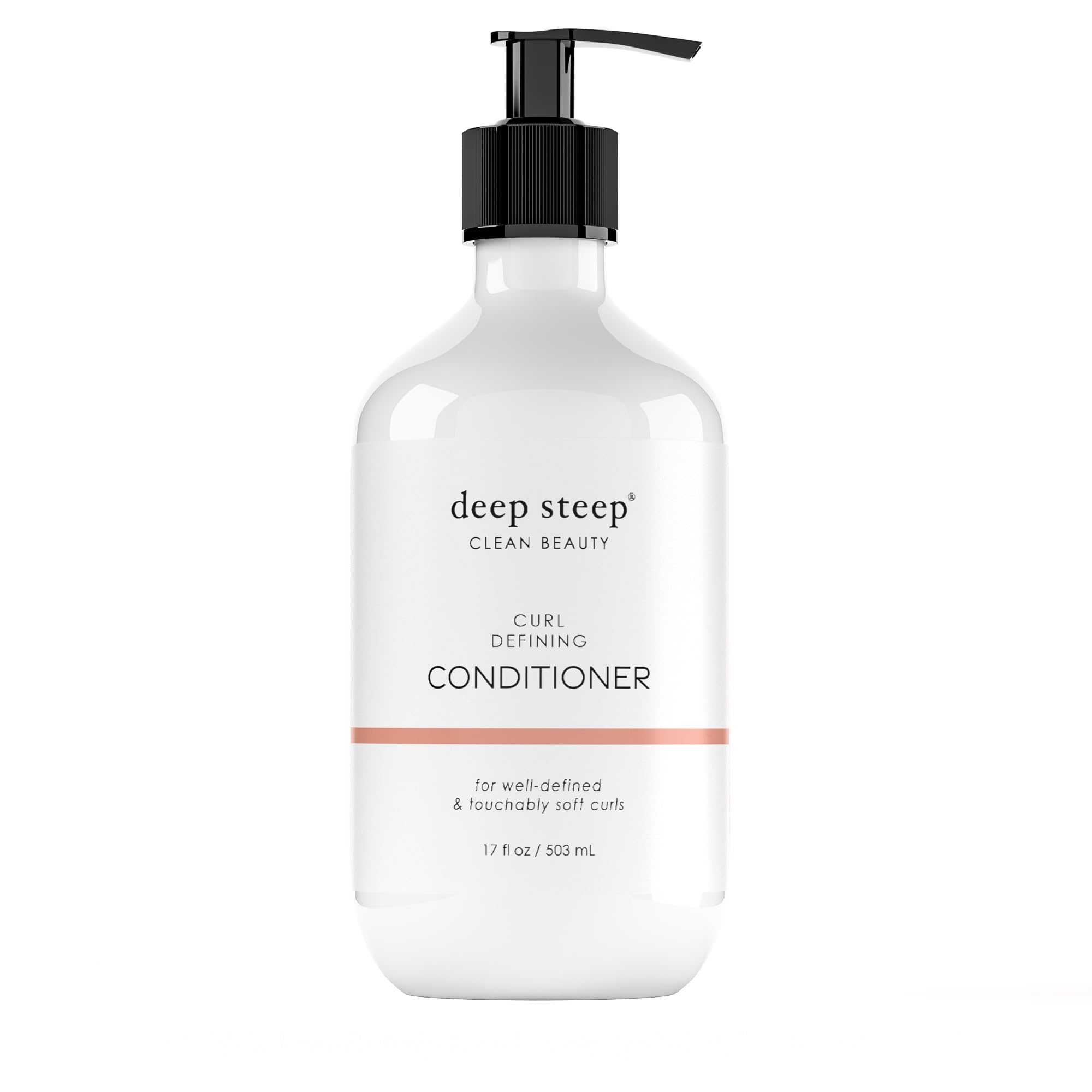 Deep Steep Curl Defining Conditioner – Silicone-Free Vegan Hair Care (17 oz)