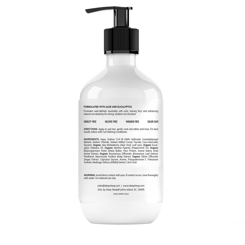 Deep Steep Curl Defining Shampoo – Sulfate-Free Moisturizing Shampoo for Curly Hair