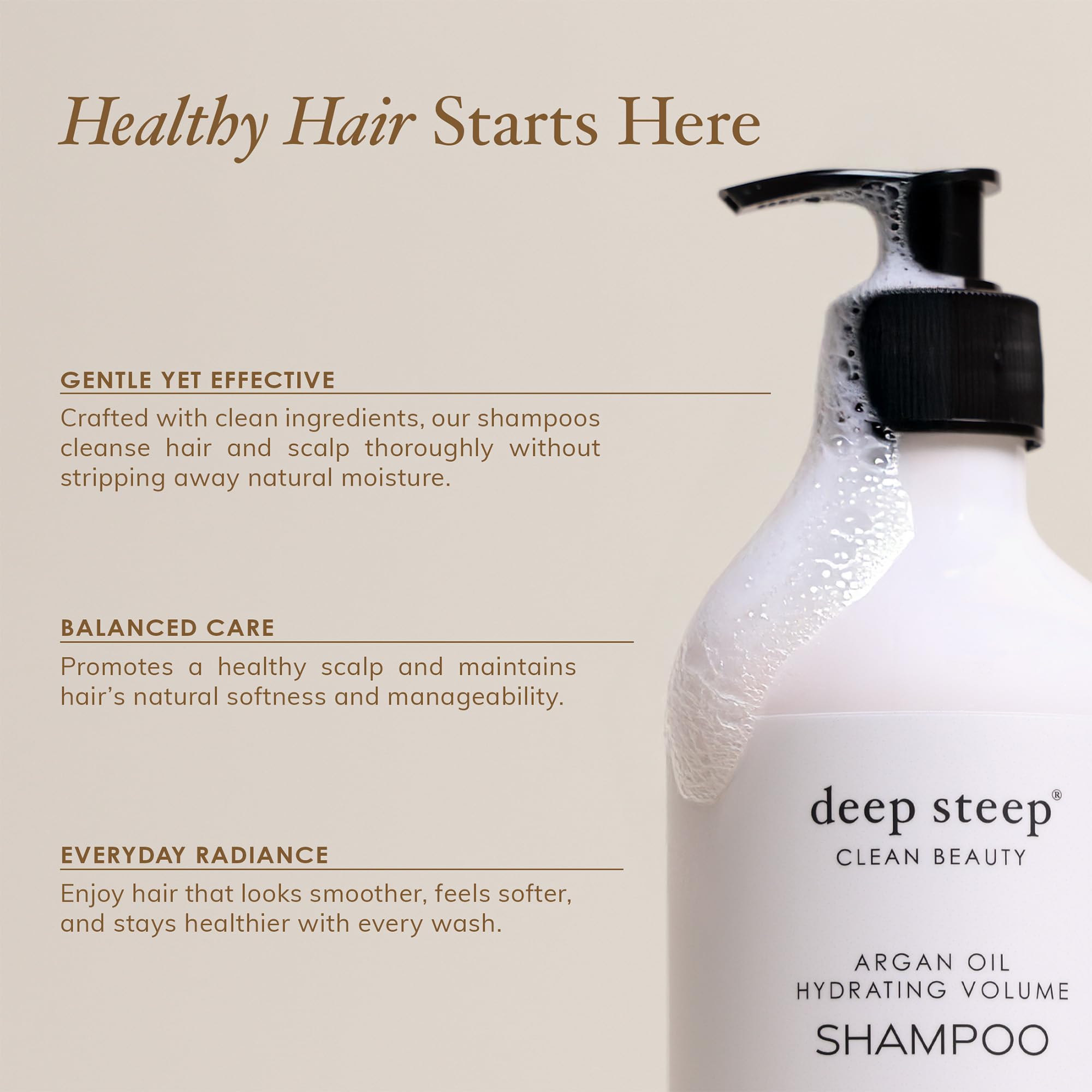 Deep Steep Curl Defining Shampoo – Sulfate-Free Moisturizing Shampoo for Curly Hair