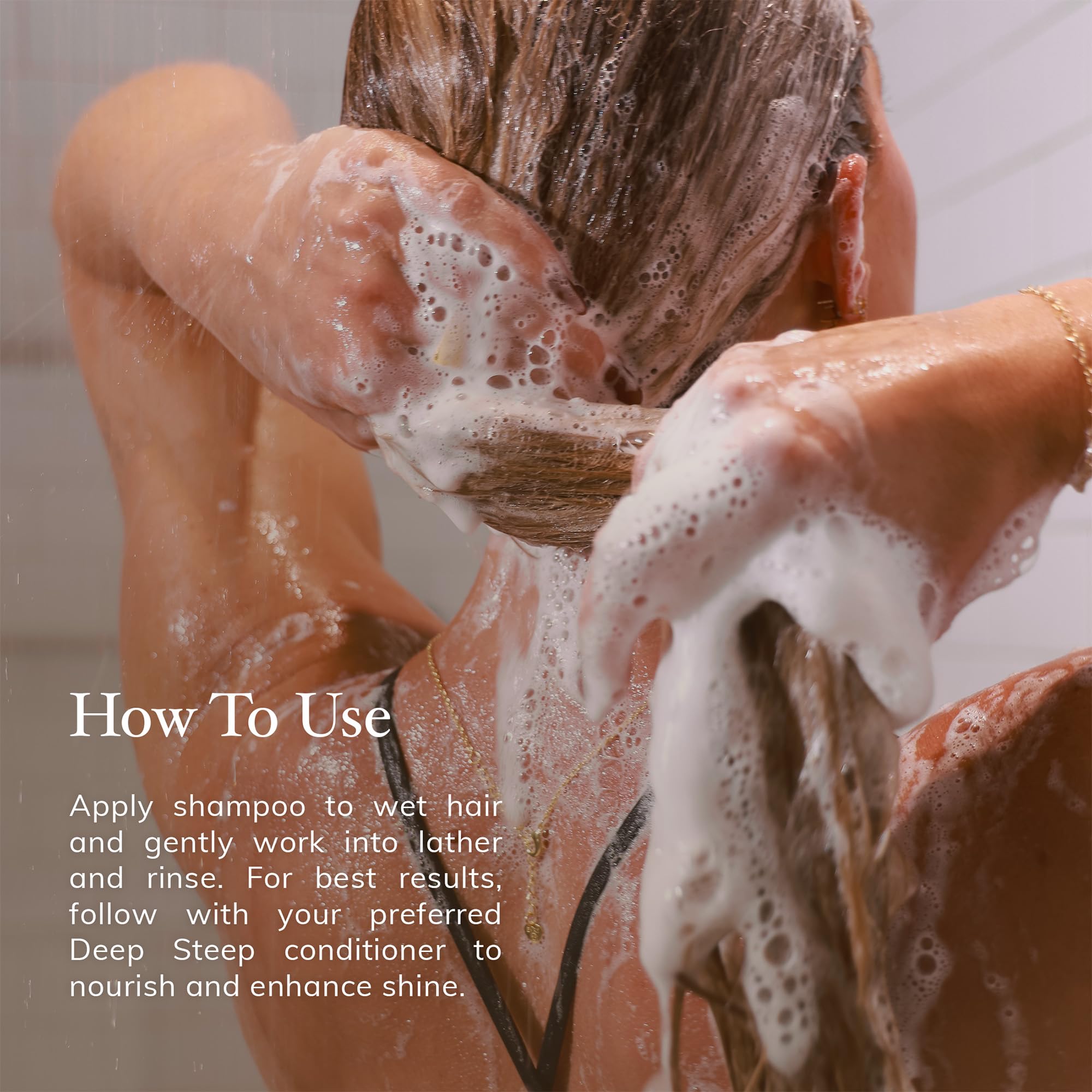 Deep Steep Curl Defining Shampoo – Sulfate-Free Moisturizing Shampoo for Curly Hair