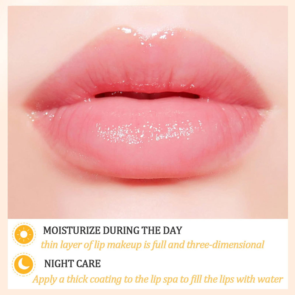 Deepmind 9 PCS Bee Lip Balm Lip Mask Honey Pot – Nourishing Overnight Lip Treatment